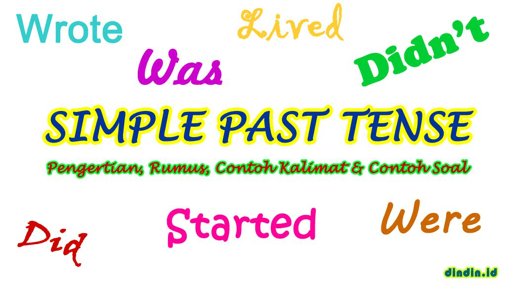 Simple Past Tense – Pengertian, Fungsi, Rumus, Contoh Kalimat Dan Soal Latihan
