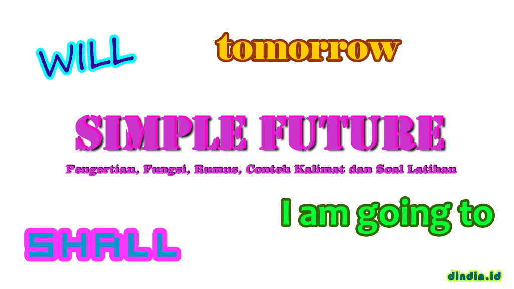 Simple Future Tense – Pengertian, Fungsi, Rumus, Contoh Kalimat dan Soal Latihan