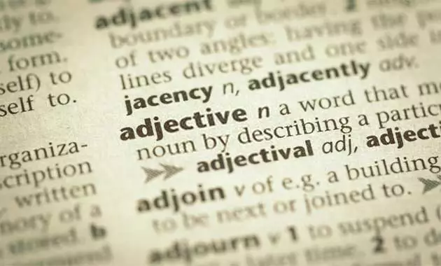 Pengertian Adjectives